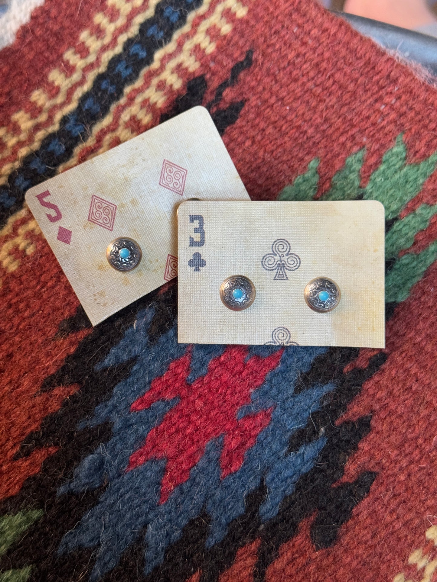 Navajo Stud with Turquoise