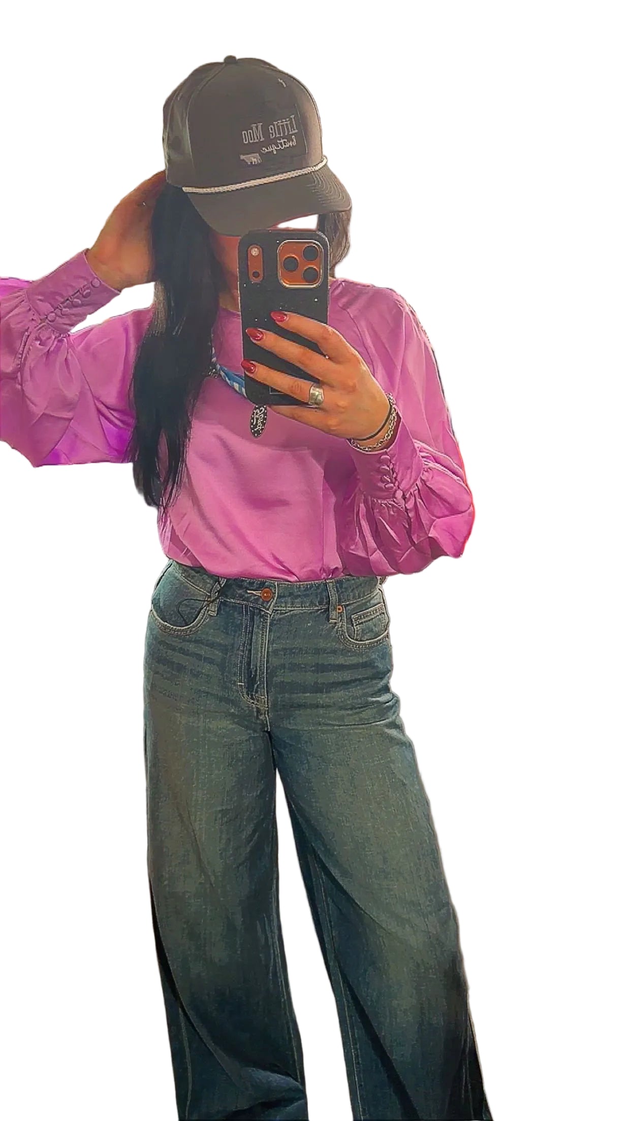 The Bella Satin Blouse