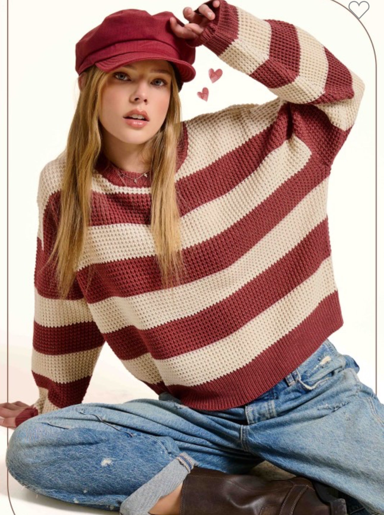 The Kassie Striped Sweater