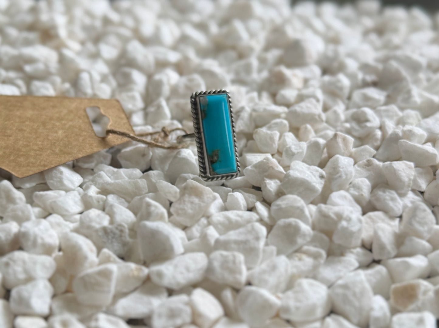 Genuine Navajo Adjustable Kingman Ring