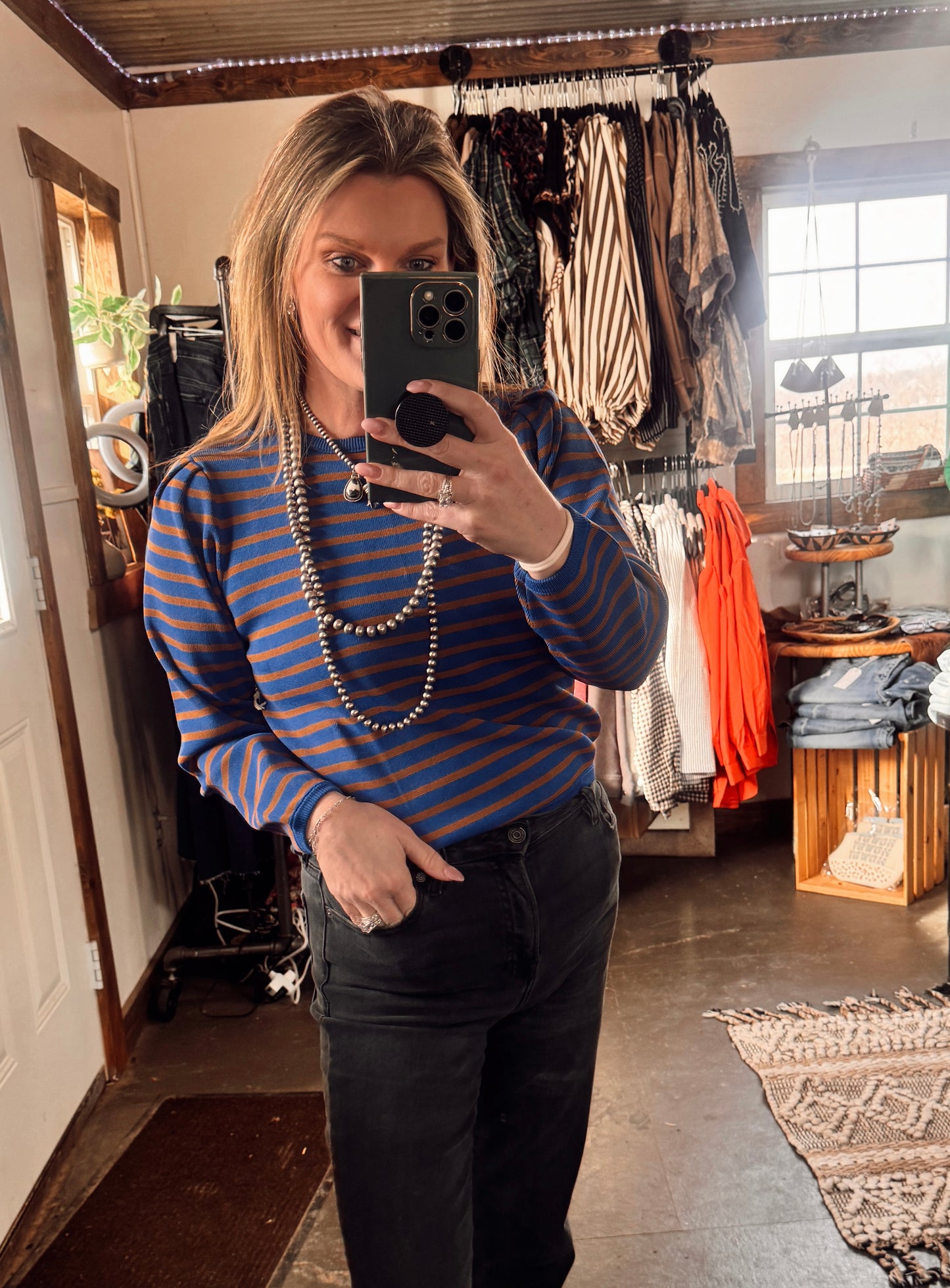 The Anna Striped Sweater