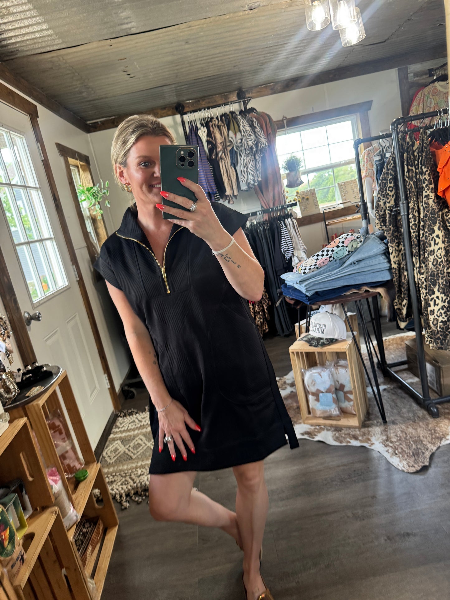The Catherine Dress- Black
