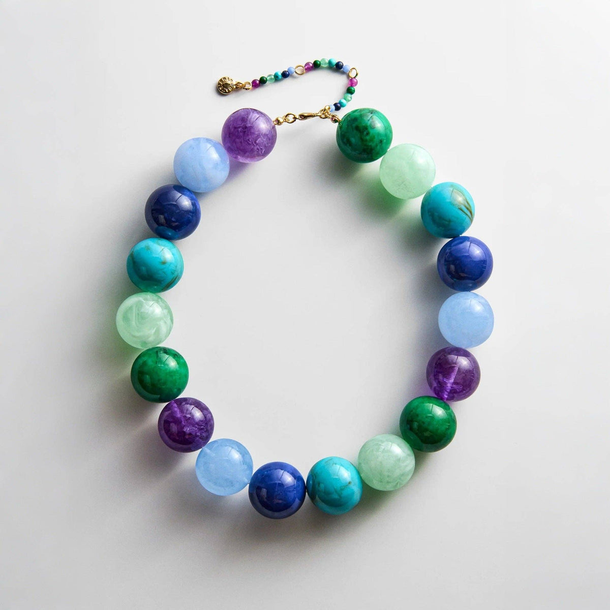 Jane Acrylic Beaded Necklace