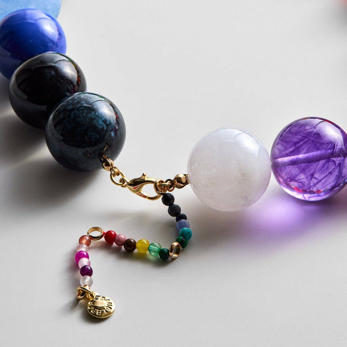 Jane Acrylic Beaded Necklace