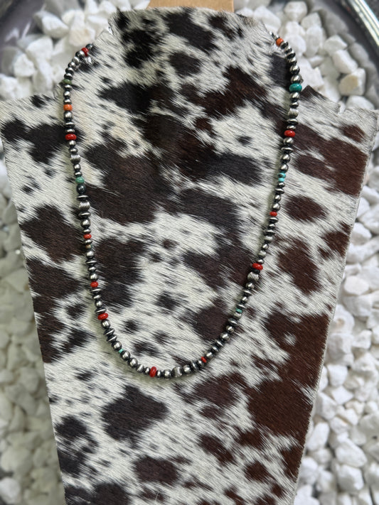 Genuine Navajo Pearls + Mixed Spiny