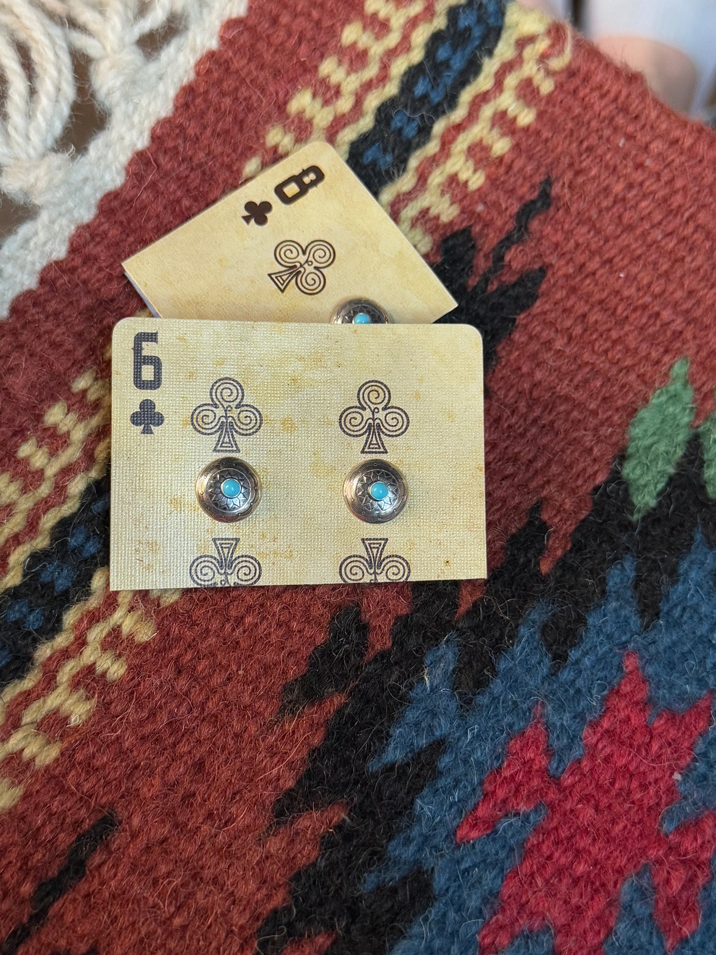 Navajo Stud with Turquoise