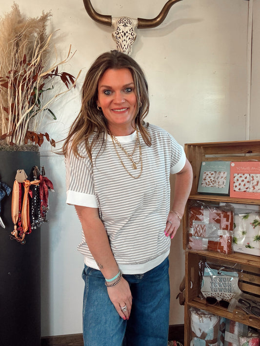 The Sadie {S-3X} - Heather Gray