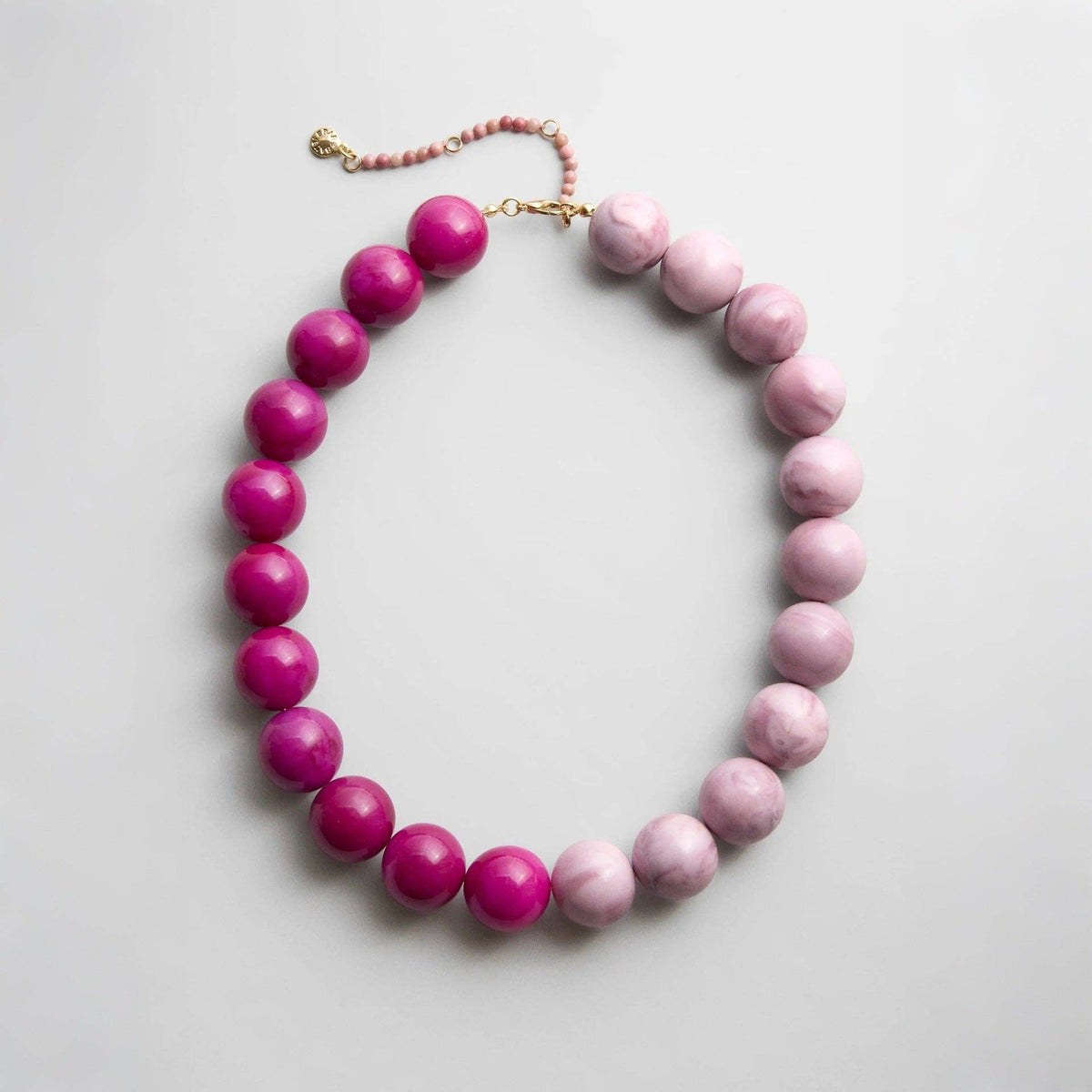 Jane Acrylic Beaded Necklace