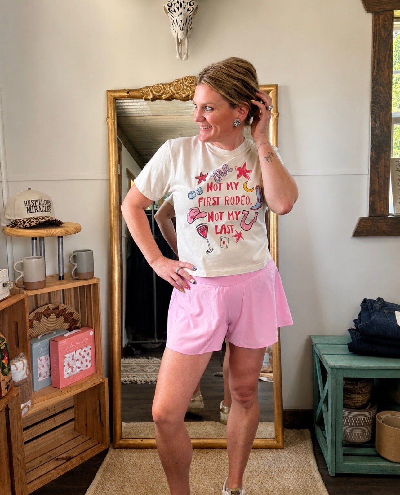 The Maggie Short- Pink