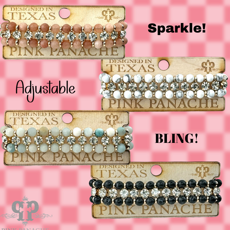 Three strand bracelet