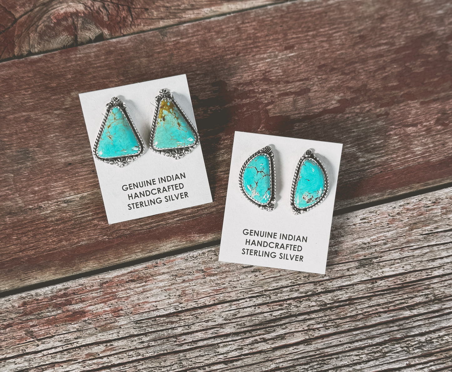 Genuine Navajo Kingman Studs