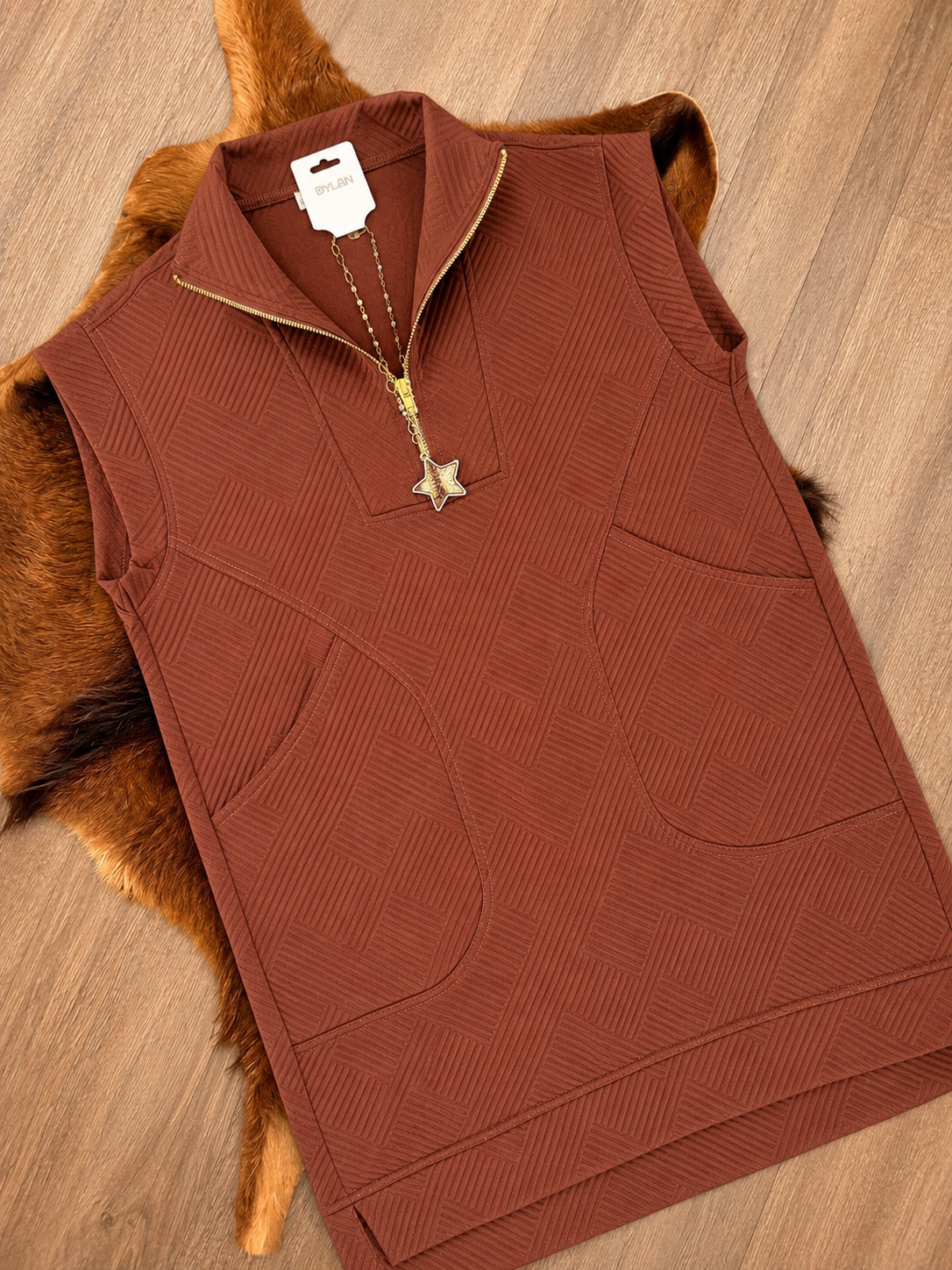The Catherine Dress- Brown