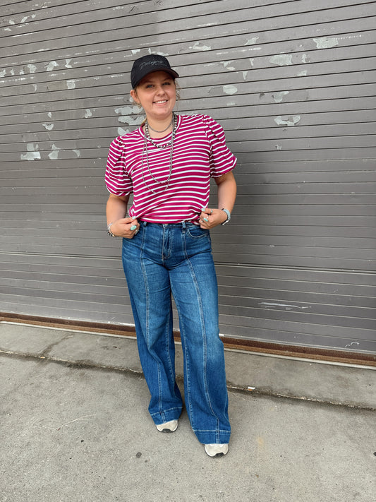 Sally Striped Top