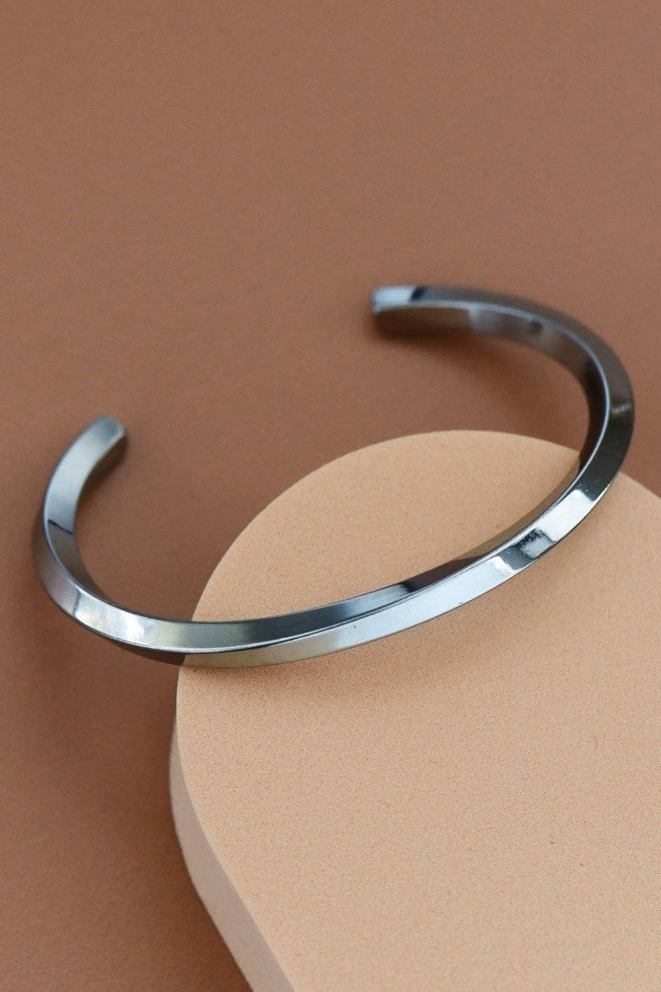 Tarnish-Resistant Waterproof Stainless Steel Cuff - 7206