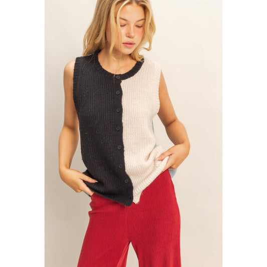 The Riley Sweater Vest