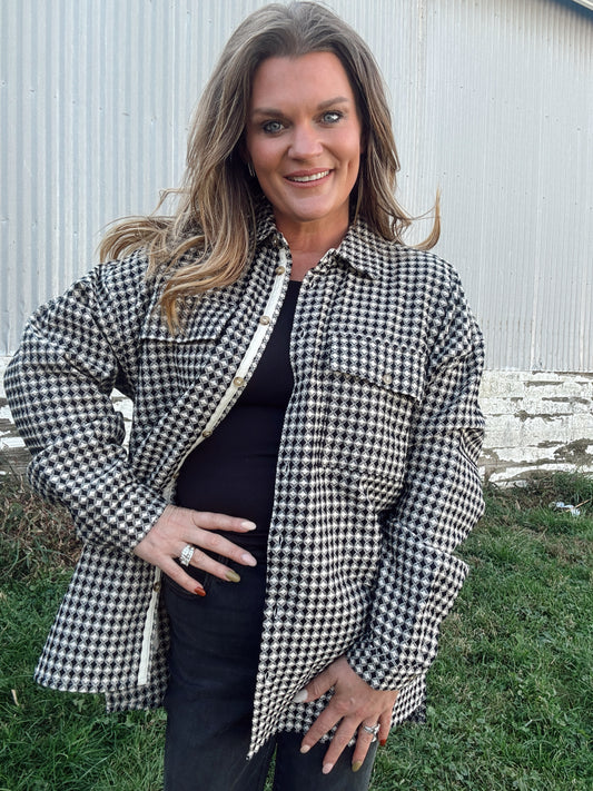 Jodie Textured Shacket