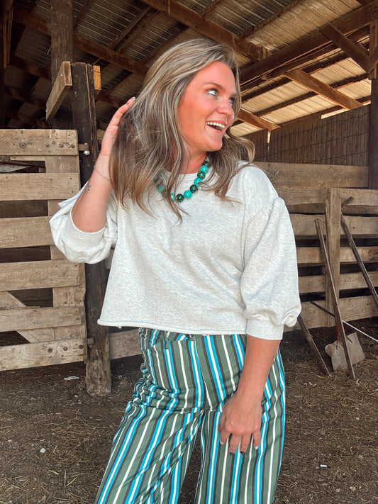 The Jensen Cropped Sweatshirt