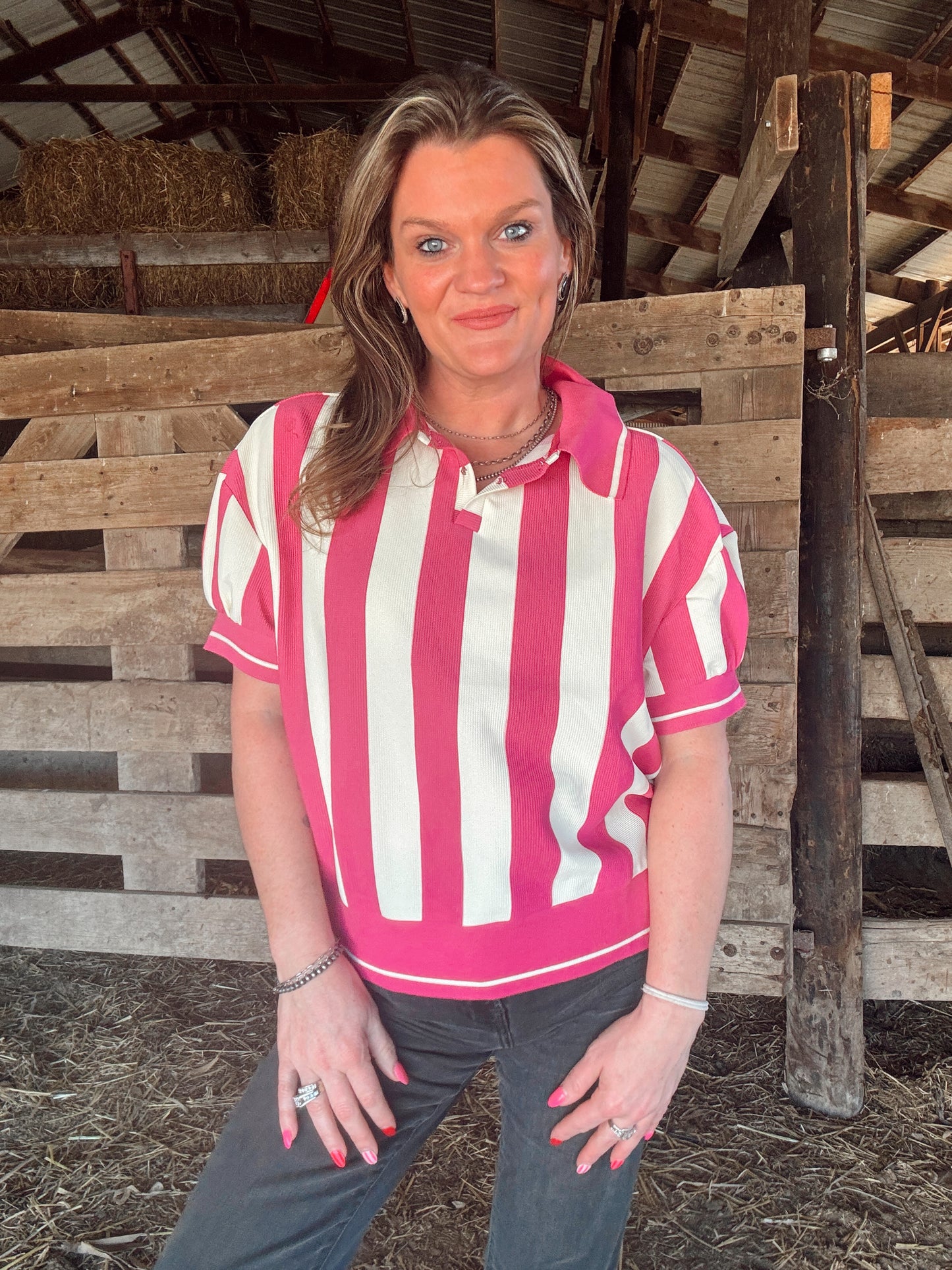 The Rue Collared Top