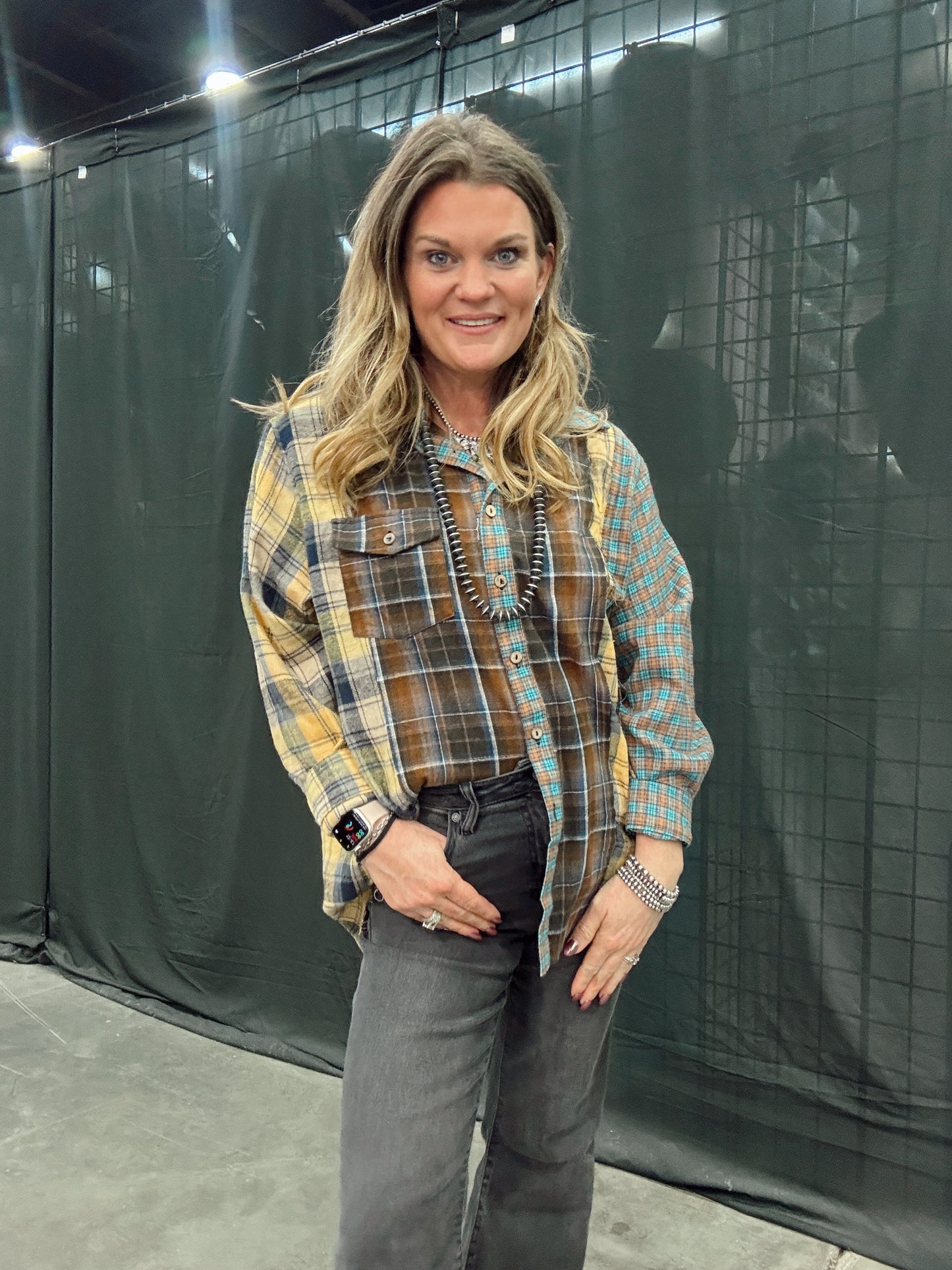 The Alicia Plaid Button Down