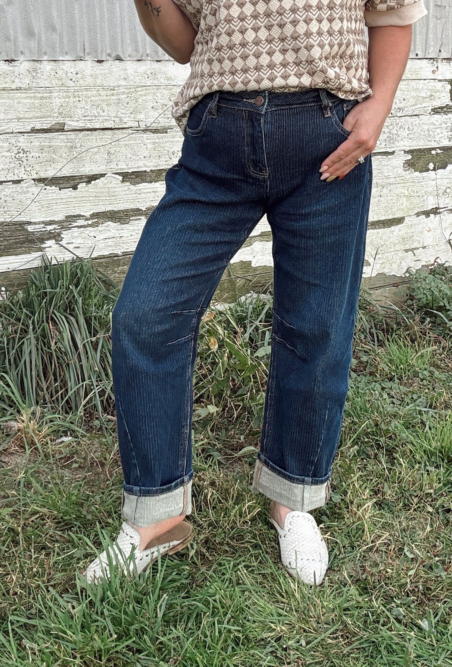 Stoney Slouchy Barrel Jean