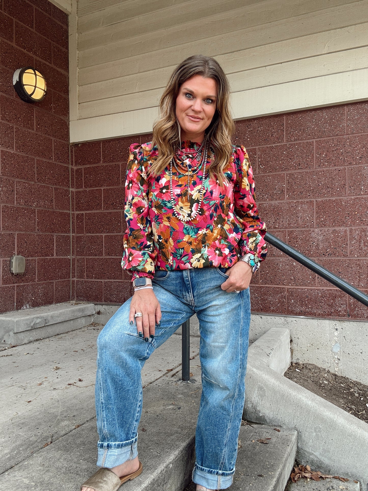 The Aspen Floral Top