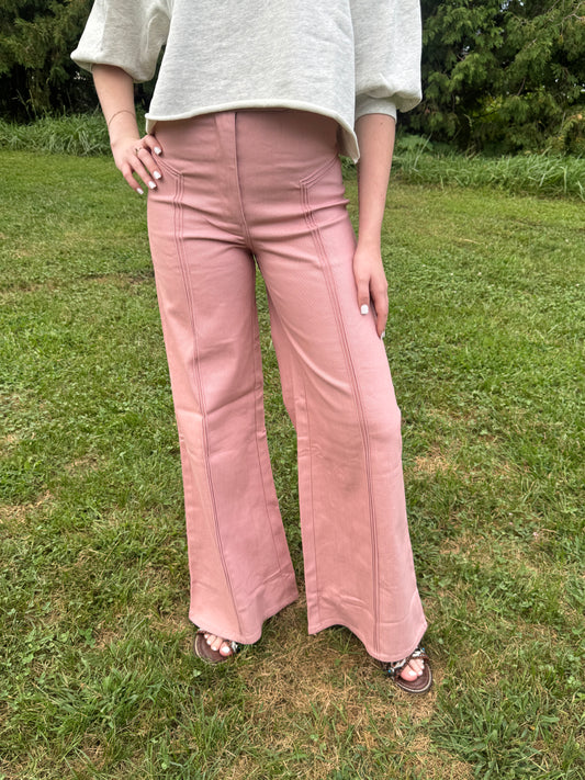The Ellis Jean- Blush