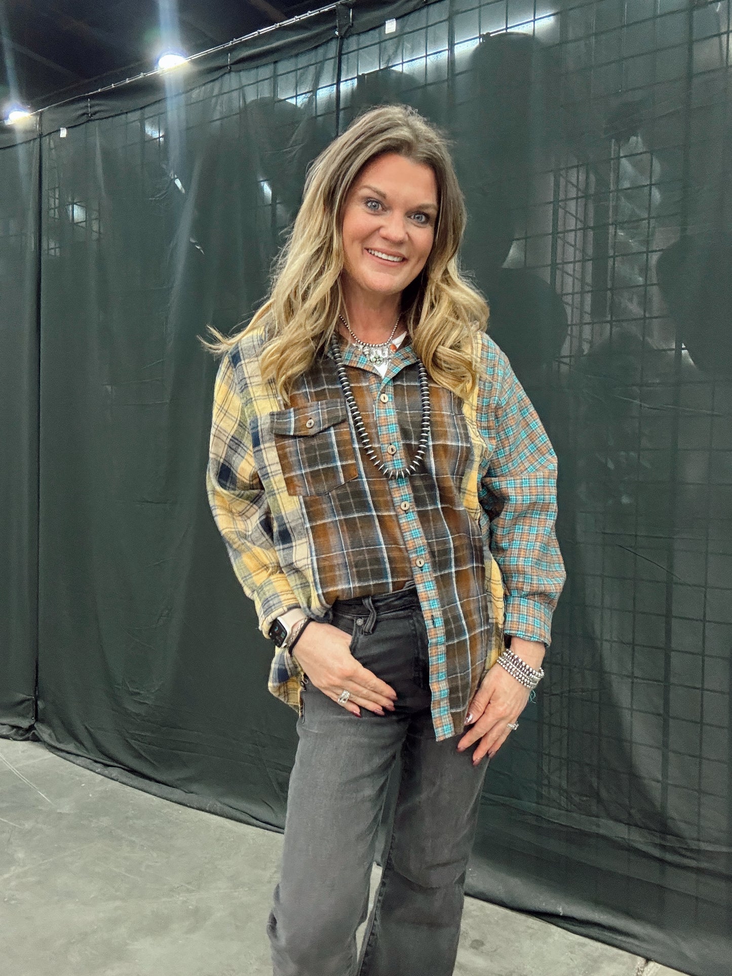 The Alicia Plaid Button Down