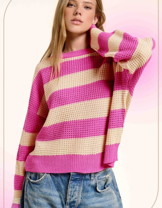 The Kassie Striped Sweater