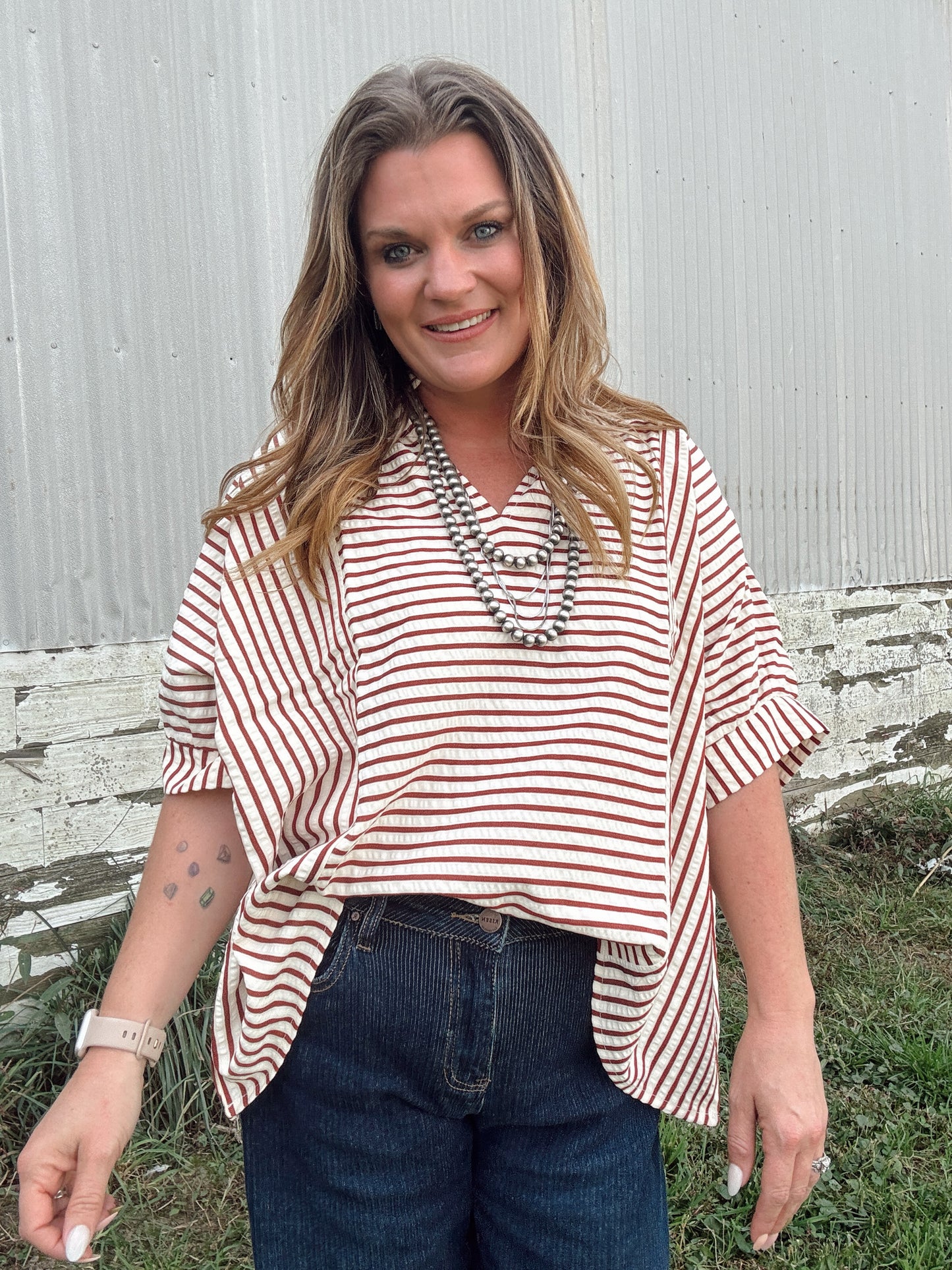 The Boden Striped Blouse