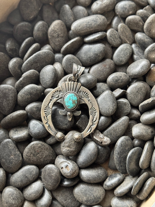 Genuine Navajo Naja Pendant