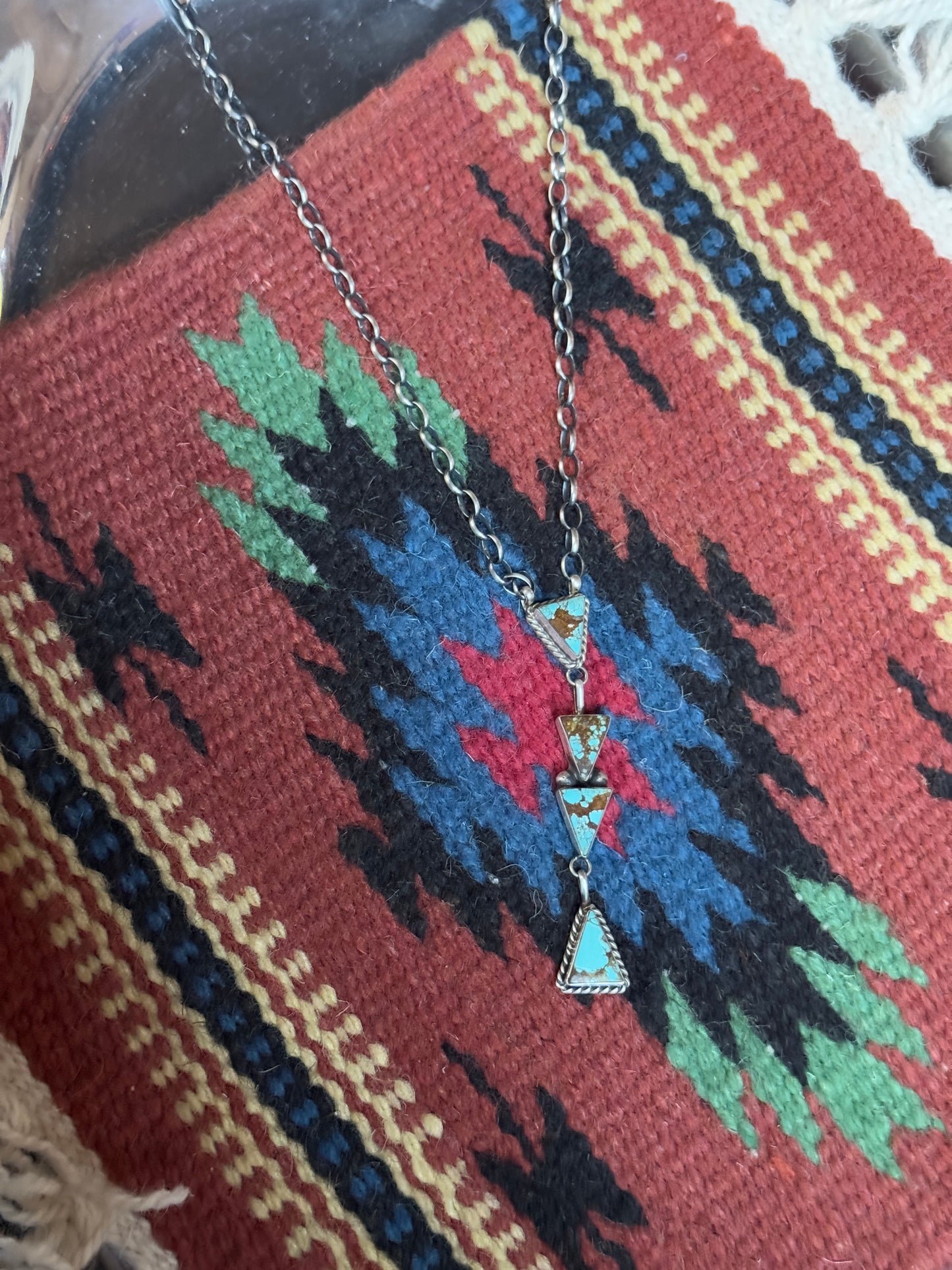 Kingman Lariat Style Necklace
