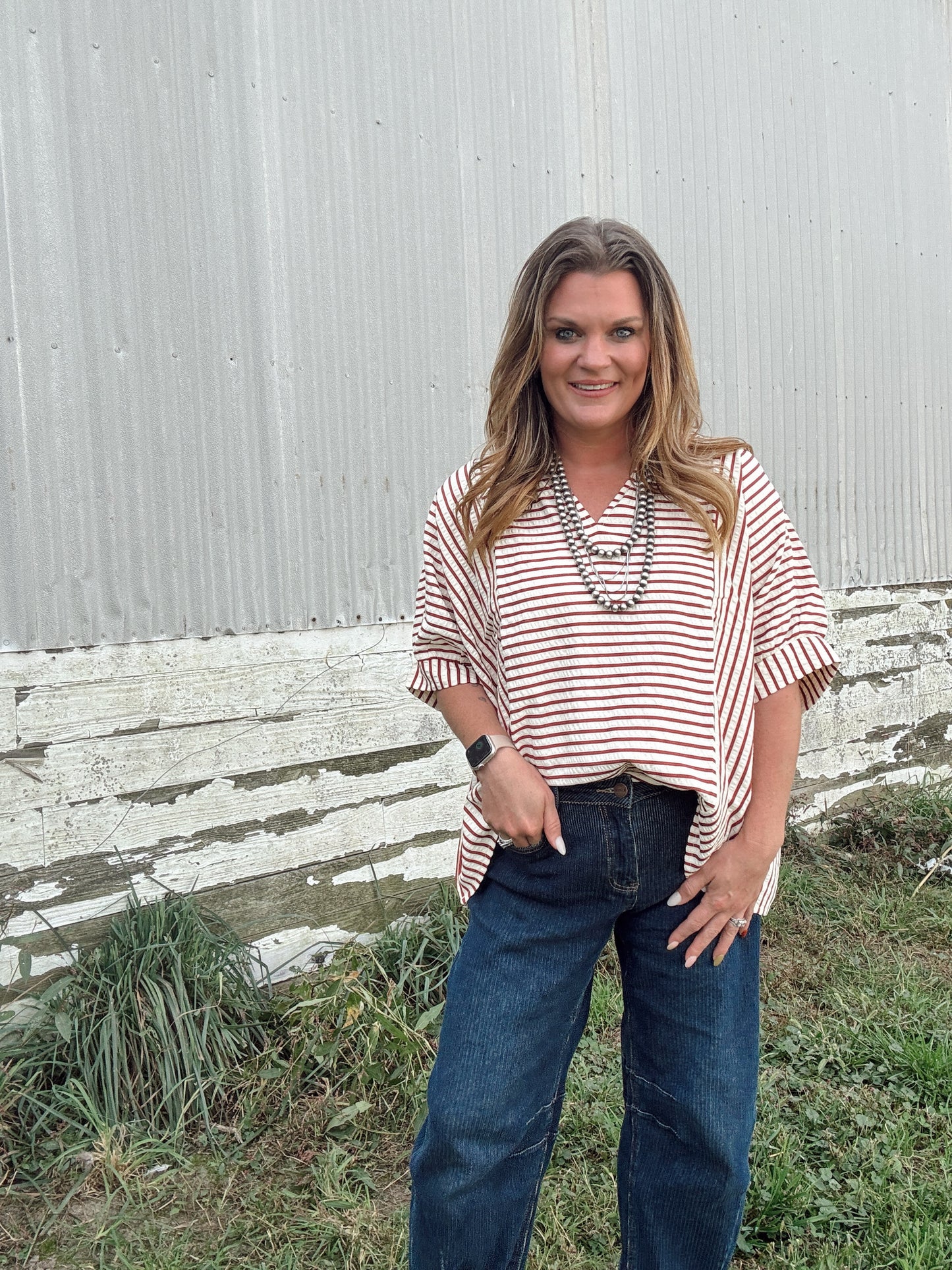 The Boden Striped Blouse