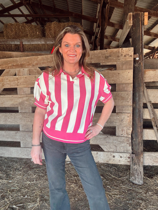 The Rue Collared Top