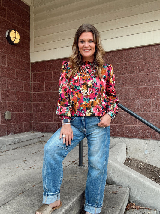 The Aspen Floral Top