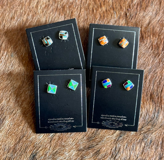 Navajo Multi Color Studs