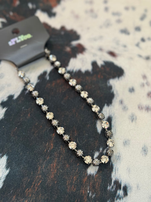 Dazzling Dolly Rhinestone Necklace