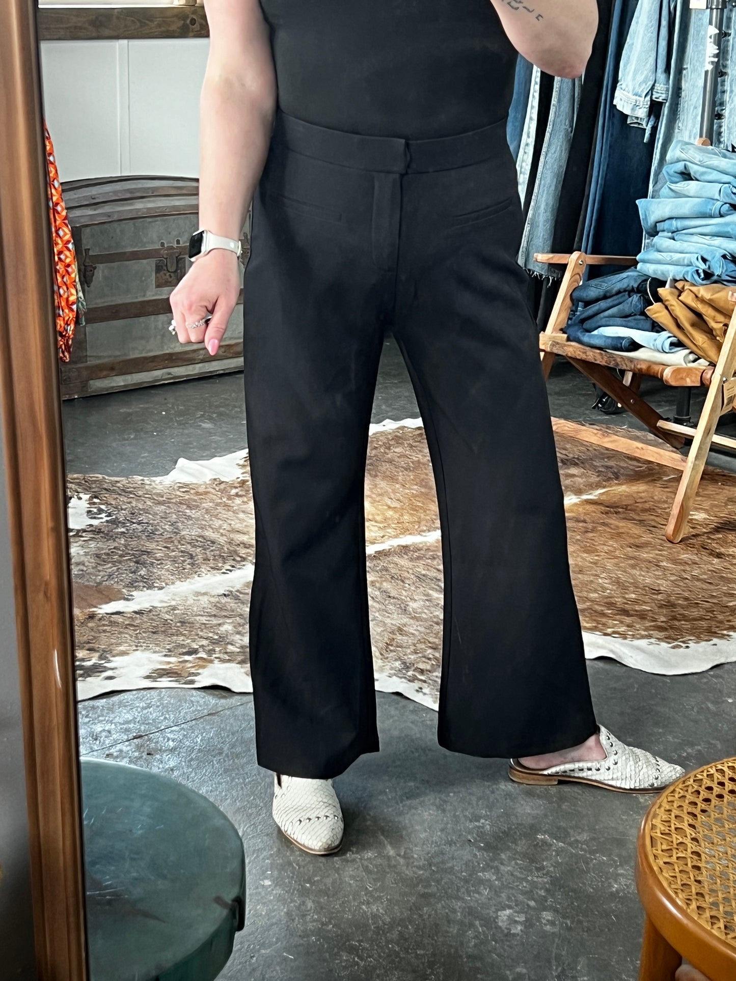 Cropped Trouser Pant