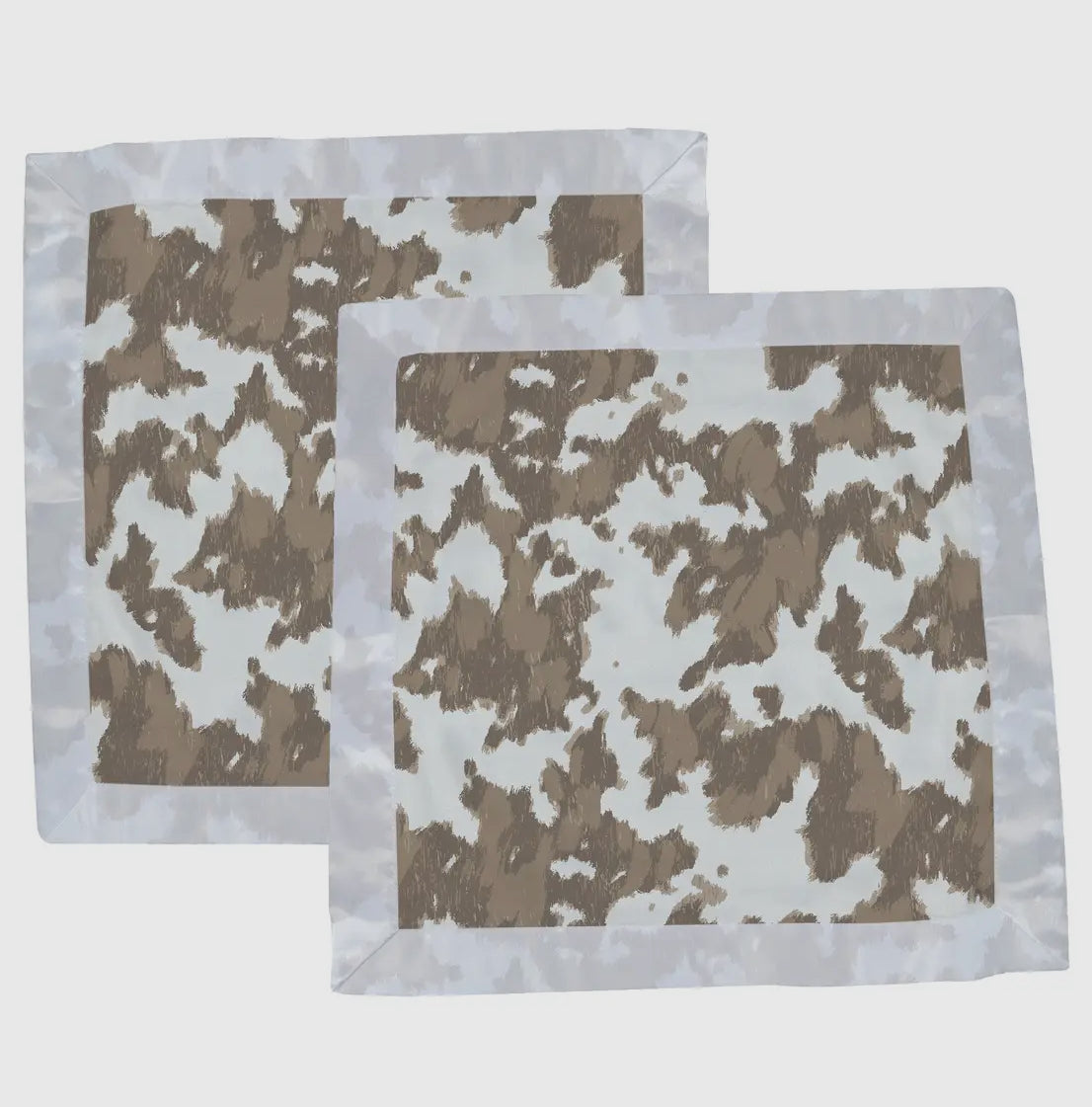 Yellowstone Cowhide Snuggy Blanket (2 pack)