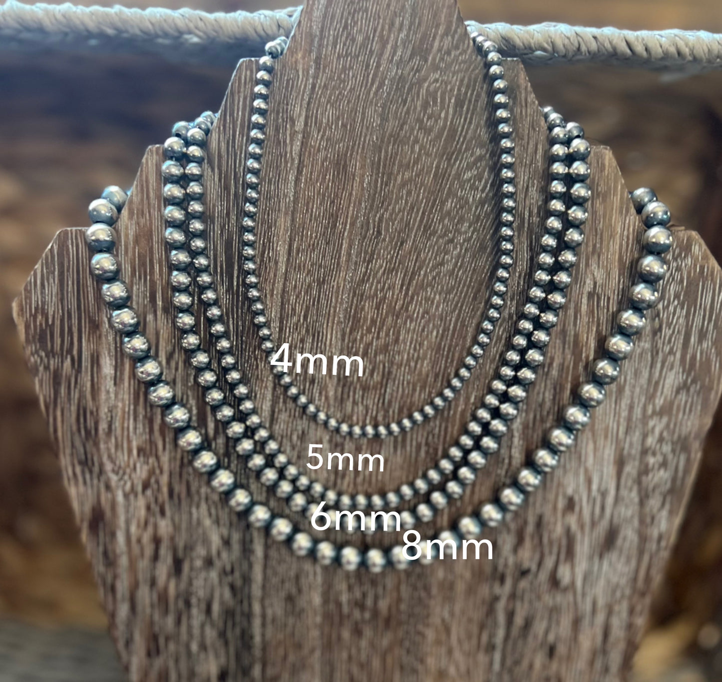8mm Navajo Pearls